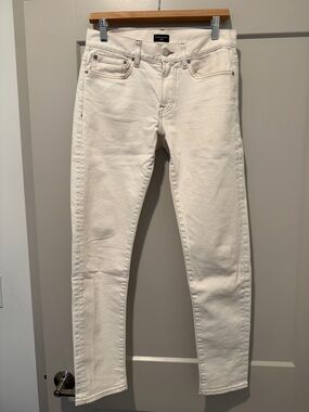 Club Monaco Slim Jeans in Cream
